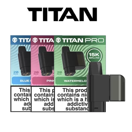 Titan Pro 15K Refill Pods - Vapestreams Co