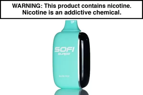 SOFI SURGE DUAL MESH NO NICOTINE DISPOSABLE VAPE – 25,000 PUFFS - Banana Taffy Ice, Blow Pop - Image 2