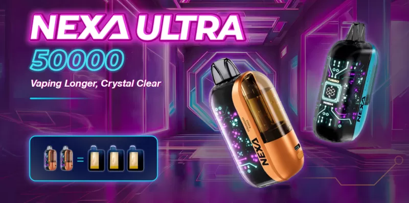 NEXA Ultra 50000 - Pink n Blue - Vapeciga - Image 2