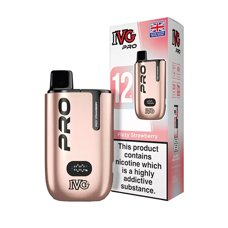 IVG Pro 12 Vape Kit - Blue Sour Raspberry - Image 3