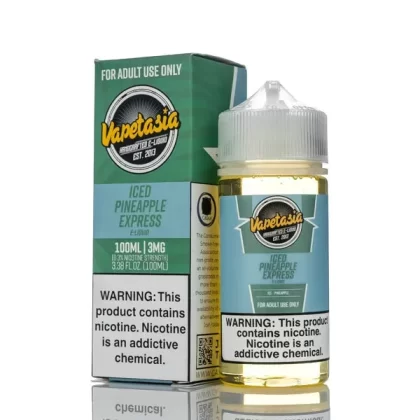 Vapetasia - ICED Pineapple Express - 100ml - 3mg