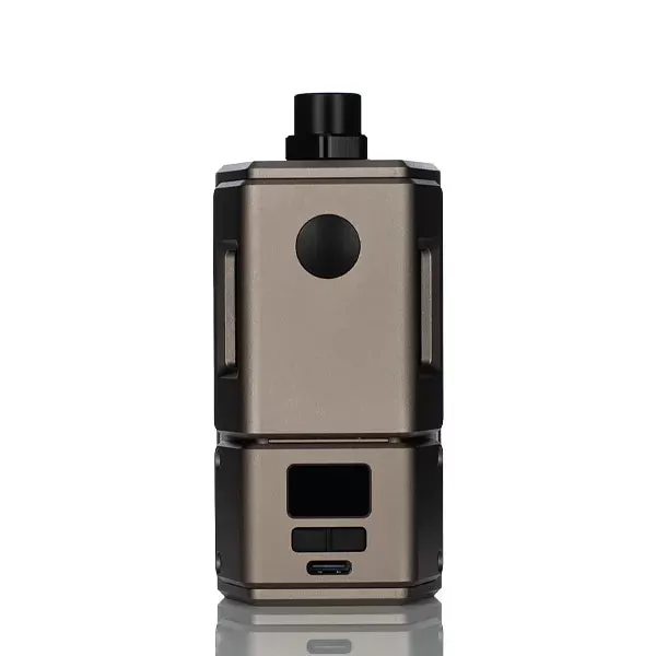 Dovpo x Across Ethos Dual 18650 100W Boro Box Mod Kit (DISCONTINUED) - Desert Yellow - Image 3
