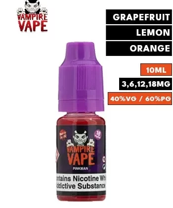 Pinkman eLiquid by Vampire Vape - 03mg / 10ml