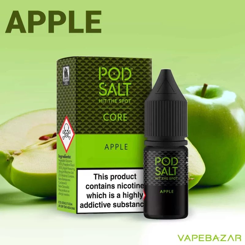 Podsalt Core – Apple - 20mg/ml, 11mg/ml