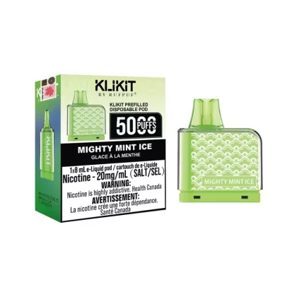 Rufpuf Klikit Prefilled Pod – Mighty Mint Ice 50mg (5000Puffs)