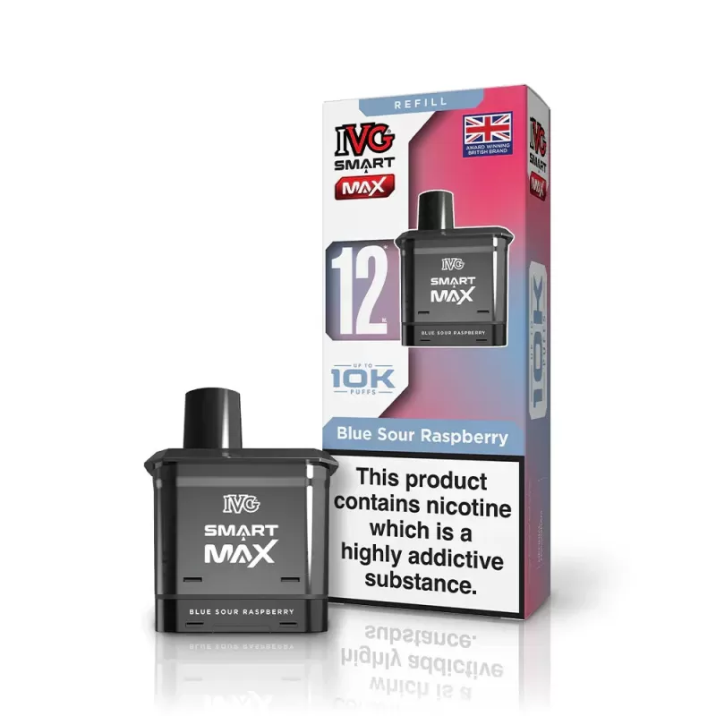 IVG Smart Max Refills - Blue Sour Raspberry - Image 3