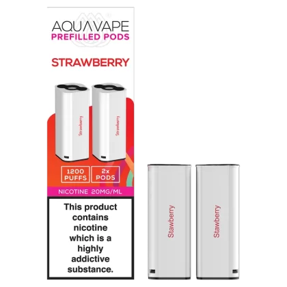 Strawberry Aquavape 2in1 Pods - Vapeshop Co