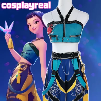 KPop Demon Hunters Costume Zoey Cosplay Costume