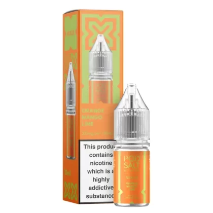 Orange Mango Lime – Pod Salt Nicotine Salt E Liquid – 10ml – TPD - Vapestorm Co