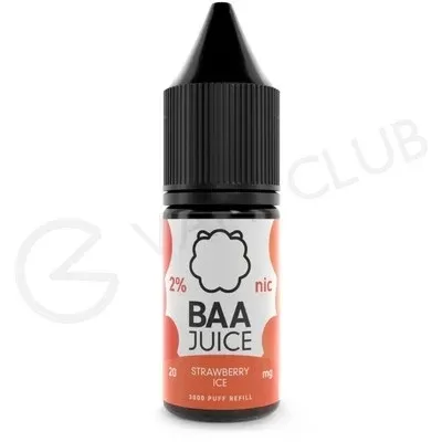 Strawberry Ice Nic Salt E-Liquid by Baa Juice - Ecigpremium