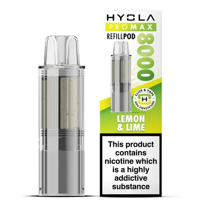 Hyola Pro Max 8000 Prefilled Pod Lemon & Lime - Ejuicewarehouse