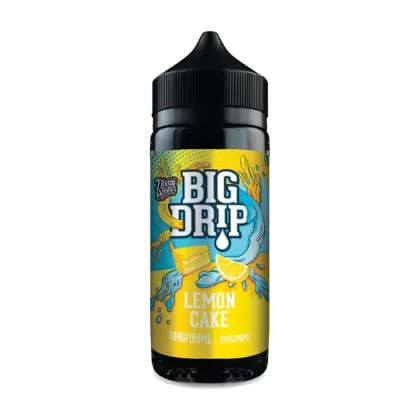 Lemon Cake 100ml Shortfill E-Liquid by Big Drip