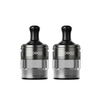 Voopoo PnP X MTL+DTL Replacement Pod Cartridges X2 - Gunmetal (MTL)