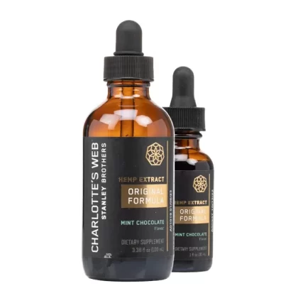 Charlotte’s Web – Original Formula CBD Oil – 50mg CBD/ML – Mint Chocolate