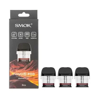 Smoktech Novo 5 Replacement Pod - 0.7ohm MTL