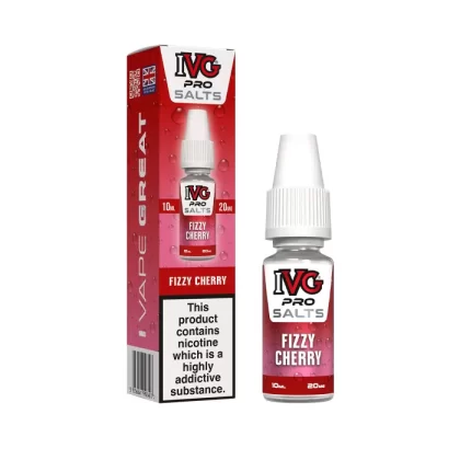 Fizzy Cherry Nic Salt E-Liquid by IVG Pro - 10 mg - Medium Strength
