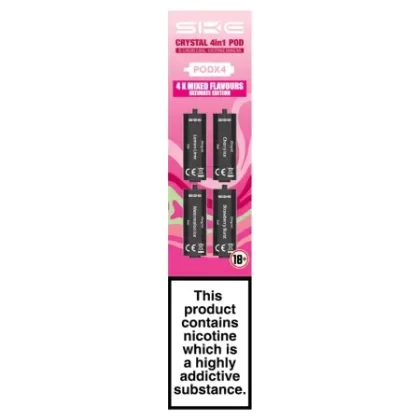 SKE Crystal 4 in 1 Prefilled Pods – Ultimate Edition