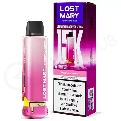 Pink Lemonade Lost Mary Nera15K Refill Pack - Ecigpremium