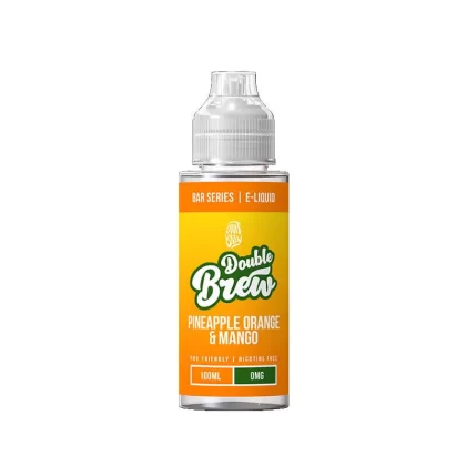 Ohm Brew Double Brew Pineapple Orange & Mango 100ml Shortfill - Vapestore Co