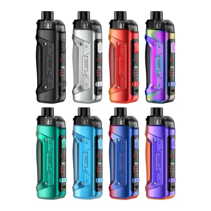 Geekvape B100 (Aegis Boost Pro 2) Pod Mod Kit - Color#Black>Mint Blue>Rainbow>Pink Purple>Silver>Golden Red>Bottle Green>Blue Red