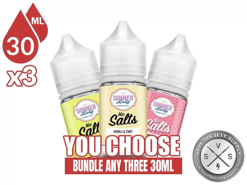 Dinner Lady Salts Bundle 3x30ml (90ml)