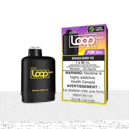 STLTH LOOP MAX POD PACK – BANANA BERRY ICE