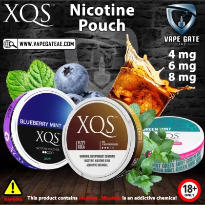 XQS Nicotine Pouches - 8 mg (16 mg) / Tropical