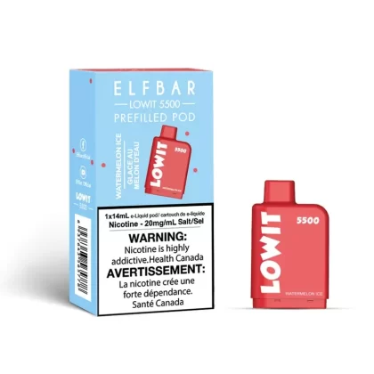 ELF BAR LOWIT 5500 – WATERMELON ICE