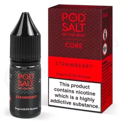 Strawberry Nic Salt E-Liquid by Pod Salt - Ecigpremium