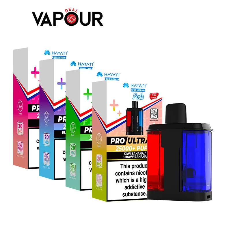 Hayati Pro Ultra Plus 25K Prefilled Pods - Blueberry Raspberry Lemon