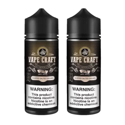 Vape Craft Whipped Salted Caramel 2 Bottle Bundle - Vape Product, Vape Product