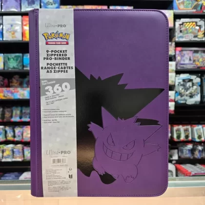Ultra-PRO: Pokémon Elite Series 9-Pocket Zippered PRO-Binder – Gengar - New