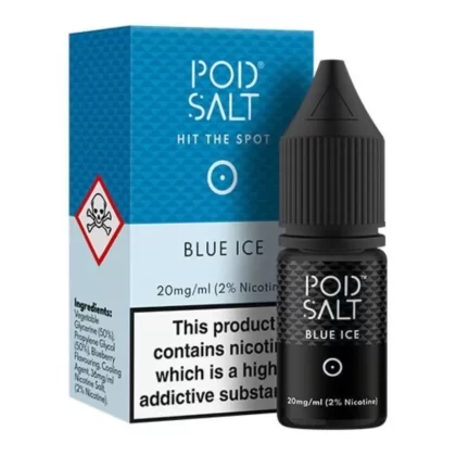 Blue Ice Nic Salt E-Liquid by Pod Salt (10 ml) - 20mg