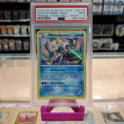 White Kyurem – Fates Collide Staff Black Star Promo Holofoil: PSA 9