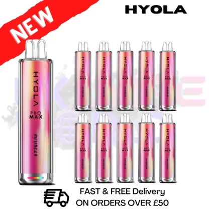 Watermelon Hyola Pro Max 8000 Puff Box Of 10