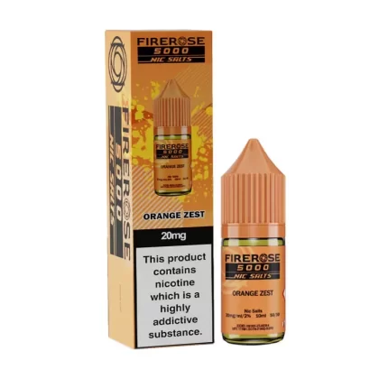 Elux Firerose Orange Zest Nic Salt E-Liquid - Vapestreams Co