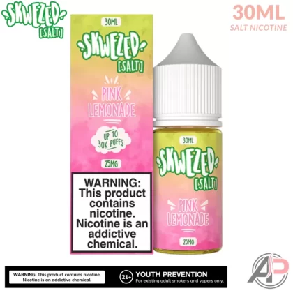 Skwezed Pink Lemonade Pink Summer Salt Nicotine 30mL
