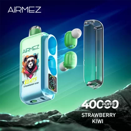 Airmez Xbeats 40000 Puffs – Strawberry Kiwi - Ozvapeone (ACB31D)