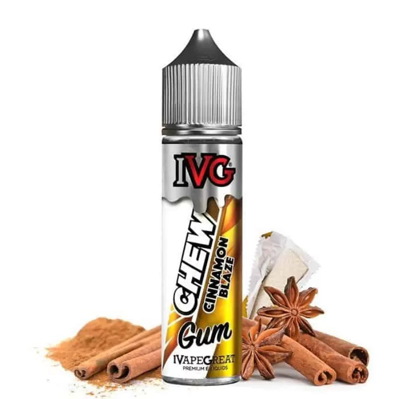 Chew Cinnamon Blaze 60ml E juice by IVG - Image 2