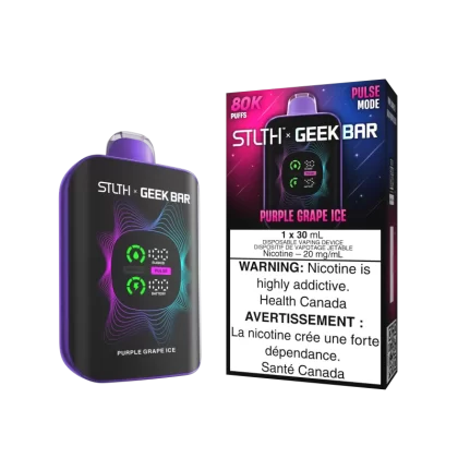 STLTH x GEEK BAR - Purple Grape Ice - 20 mg/mL (wholeseller) (SK) - Excise FED