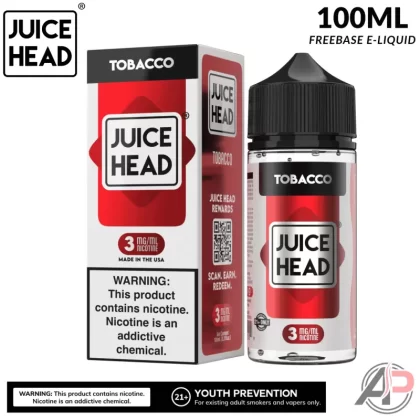 Juice Head Tobacco E-Liquid 100mL - Vape Product, Vape Product