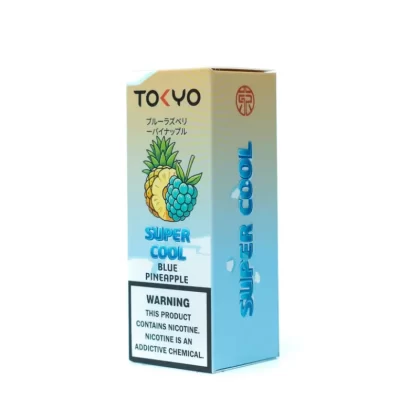 Tokyo Super Cool – Blue Pineapple 30ml (35/50/60 mg) - Vape Product, Vape Product