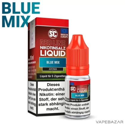 SC Red Line Nikotinsalz Liquid – Blue Mix - Vapebazar