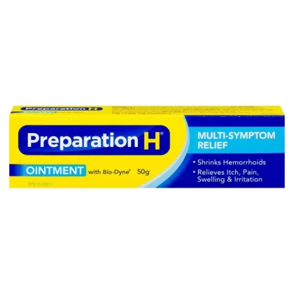 Onguent soulageant plusieurs symptômes Preparation H, 50 g - Vape Store