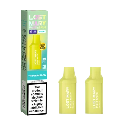 Triple Melon Lost Mary BM600 Pods - Vapeshop Co