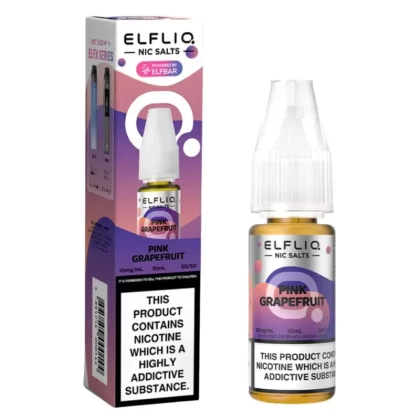 Pink Grapefruit Nic Salt E-Liquid by Elf Bar Elfliq (10ml) - 20mg