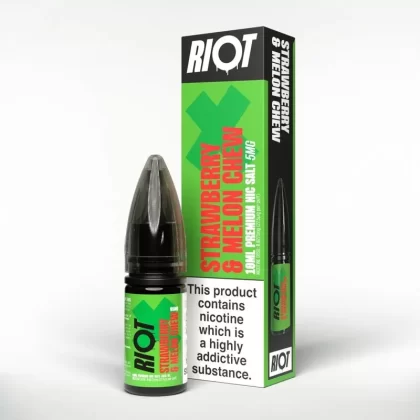 RIOT X STRAWBERRY MELON CHEW 10ML NIC SALT E-LIQUID