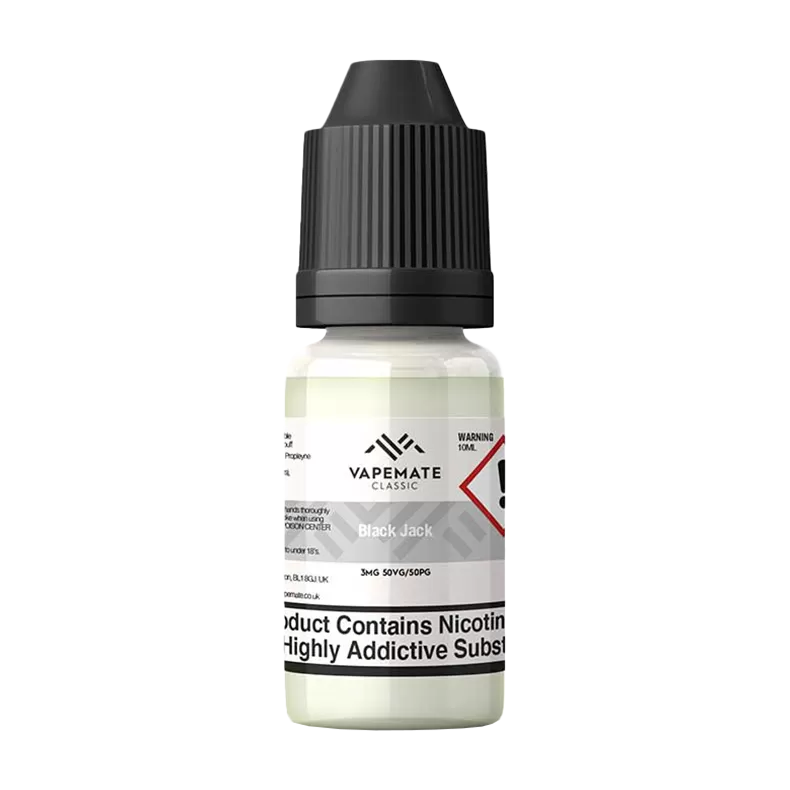 Vapemate Classic Black Jack 10ml - Vapeshop Co