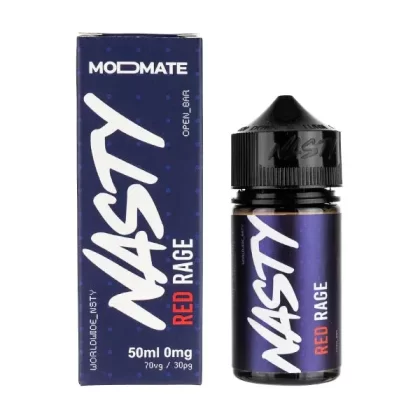 RED RAGE E LIQUID BY NASTY JUICE MODMATE – SHORTFILL 50ML 70VG