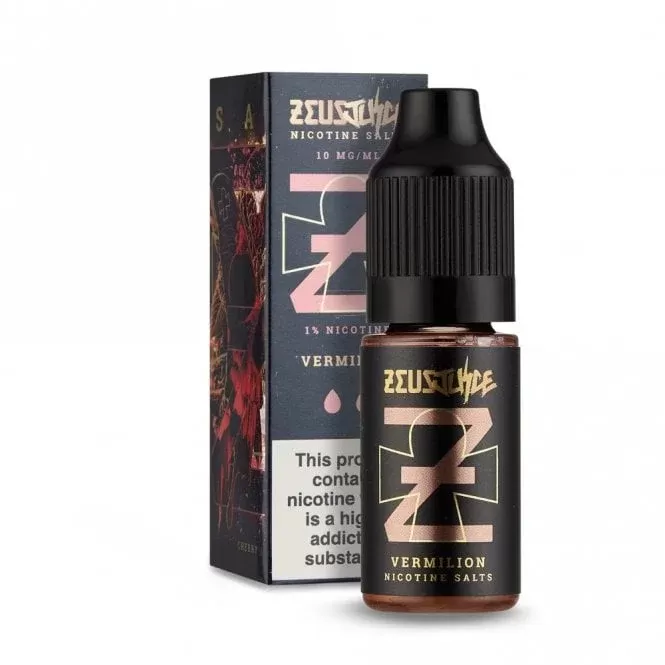 Zeus Juice Vermilion Nic Salt E Liquid (10ml)